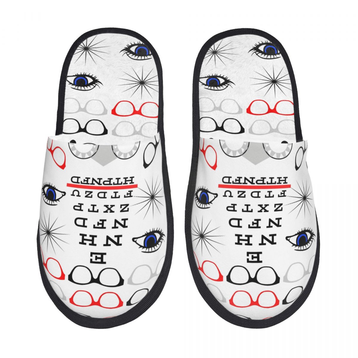 Shoes Women Chart - Chinelo Feminino Personalizado com Estampa Divertida