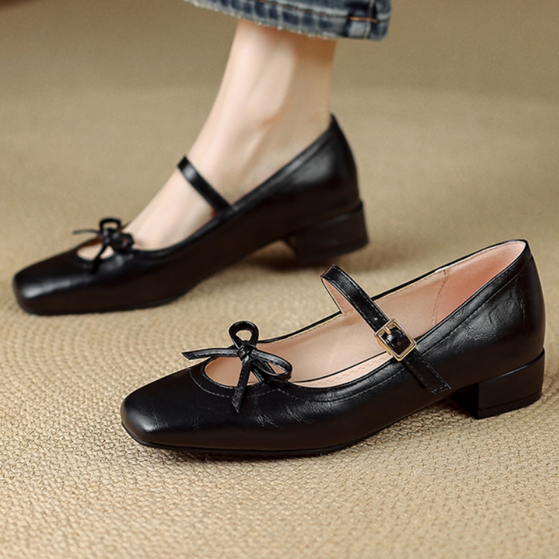 Women Shoes Black - Sapatos Clássicos Mary Jane para Mulheres