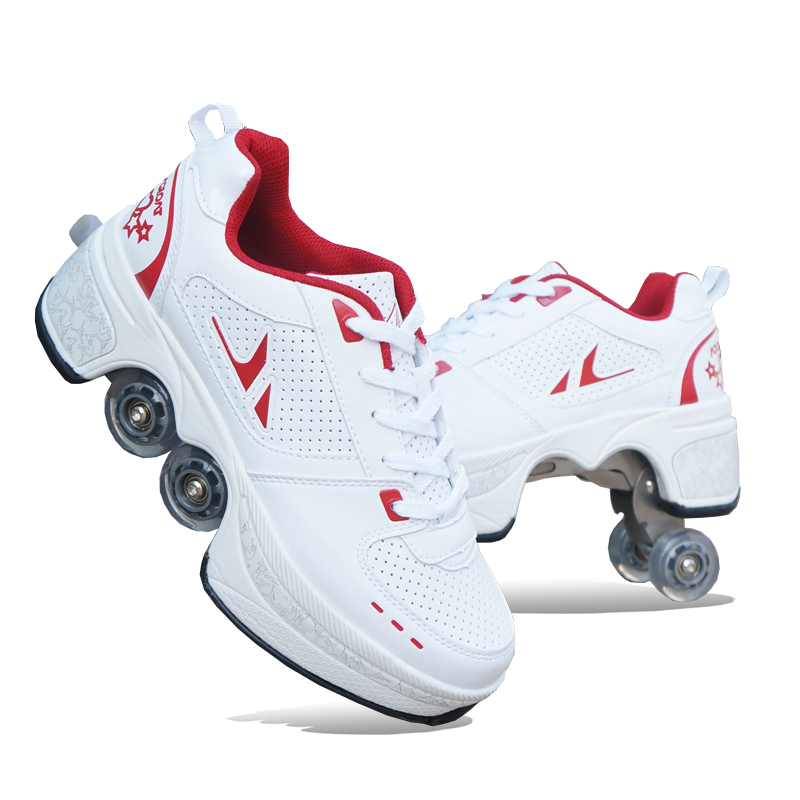 Women'S Shoes Professional - Crianças sapatos de patins de quatro