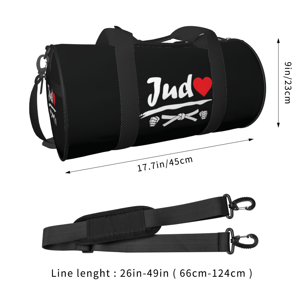 Saco de ginásio judo gráfico-a - Shoes Women Chart avaliação e preço