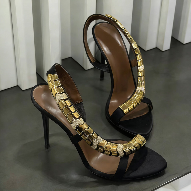 Sandálias Gladiadoras Feminina - Rhinestone Sandal Women avaliação e preço