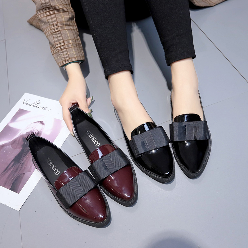 Sapatos de Couro Sintético Pre - Women Shoes Black avaliação e preço