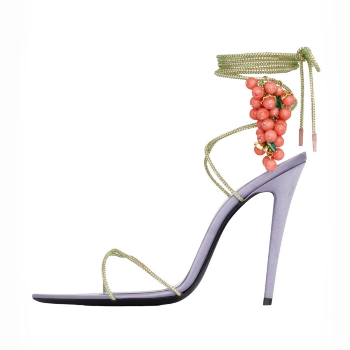 Sandálias Femininas de Salto A - Rhinestone Sandal Women avaliação e preço
