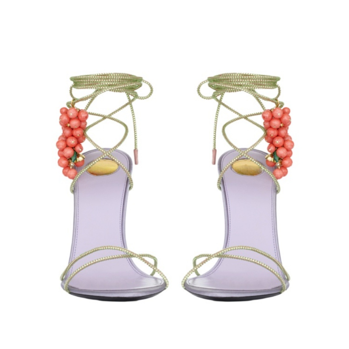 Sandálias Femininas de Salto A - Rhinestone Sandal Women avaliação e preço