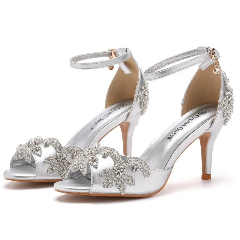 Sapatos Femininos de Designer  - Rhinestone Sandal Women avaliação e preço