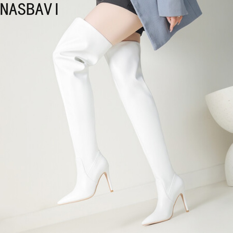 Botas Femininas de Luxo NASBAV - Zip Up Boots Short avaliação e preço