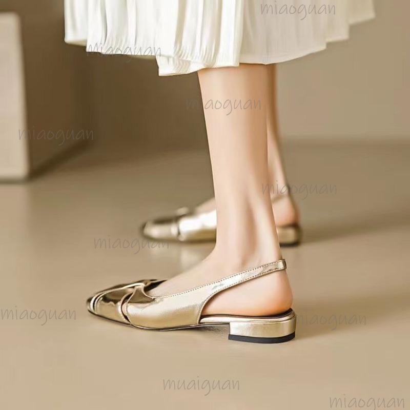 Capa toe bombas de salto baixo - Women Shoes Sandals avaliação e preço