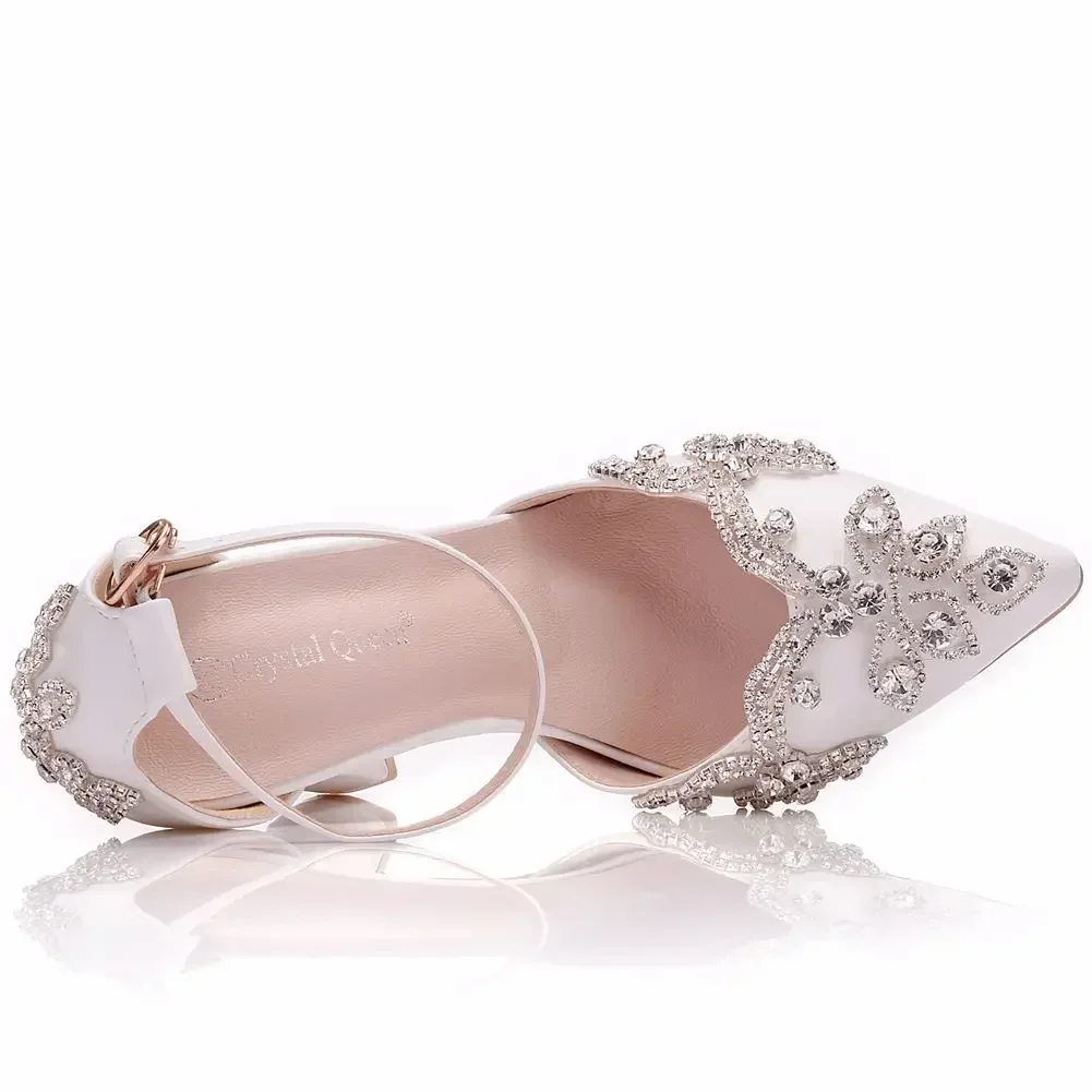 2026 Sapatos de Salto Grosso c - Rhinestone Sandal Women avaliação e preço