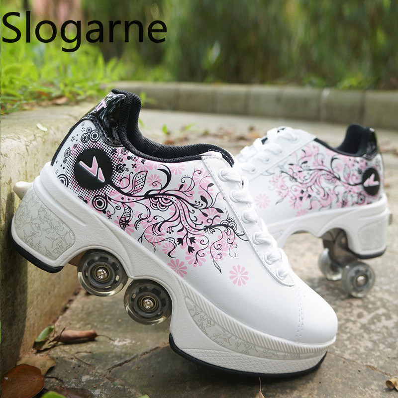 Mulher 4 rodas deformação pati - Women'S Shoes Running Sports avaliação e preço
