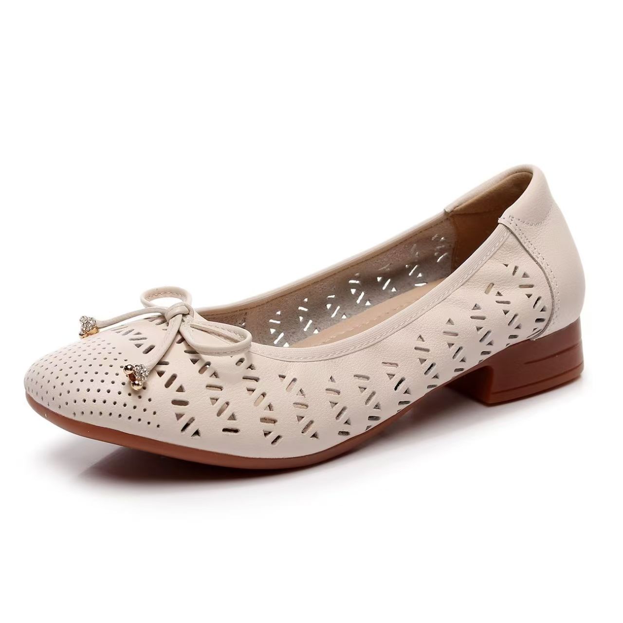 Sapatos Femininos de Couro Gen - Women Shoes Sandals avaliação e preço