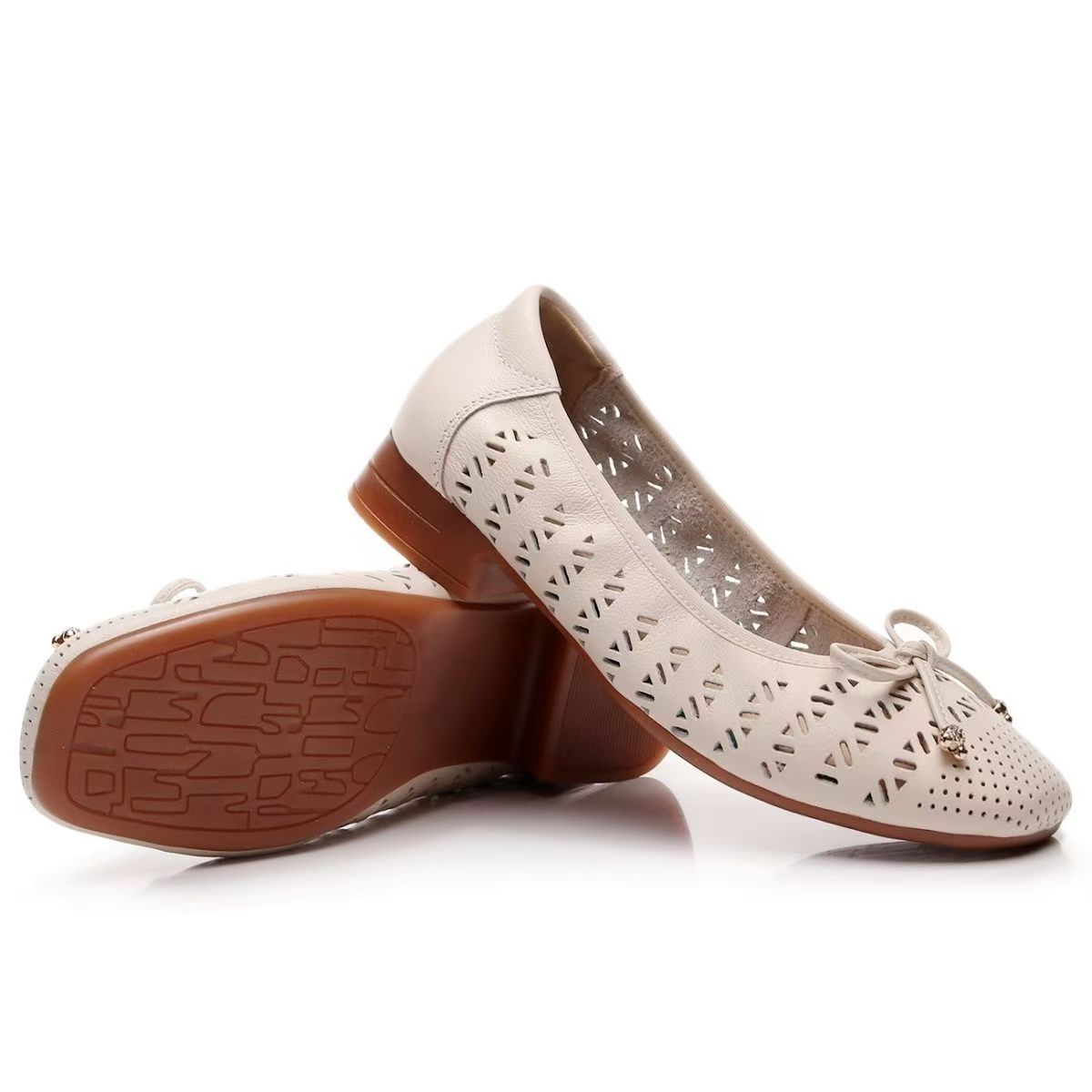 Sapatos Femininos de Couro Gen - Women Shoes Sandals avaliação e preço