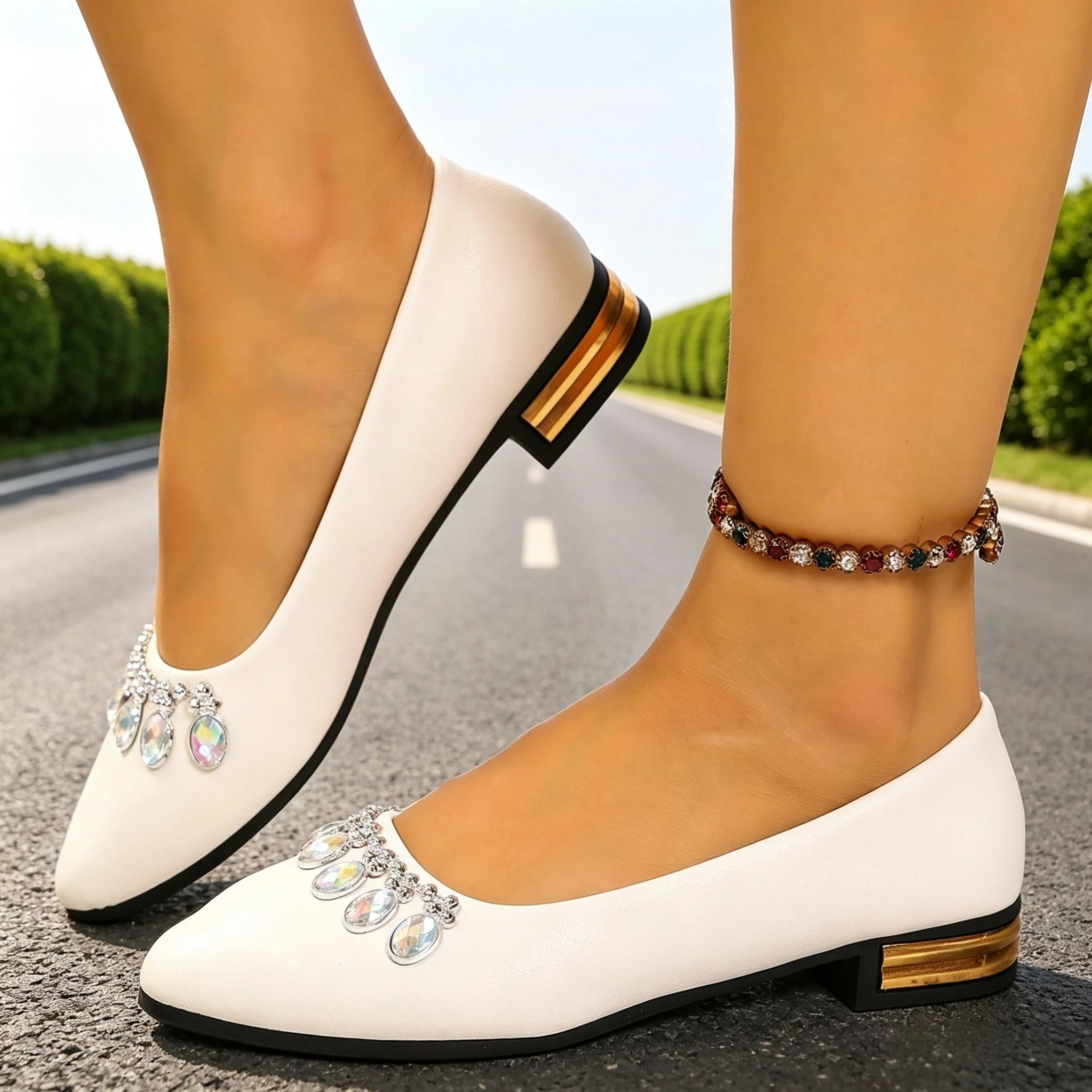Sapatilhas Femininas de Bico F - Loafer Flat Women avaliação e preço