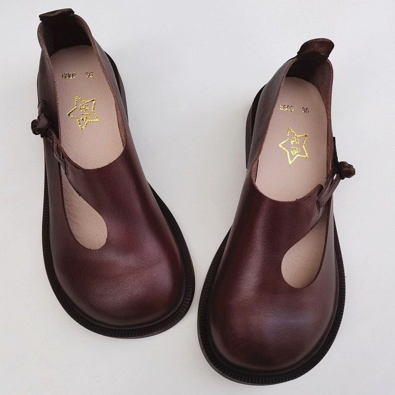 Careaymade-couro genuíno sapat - Women Shoes Black avaliação e preço