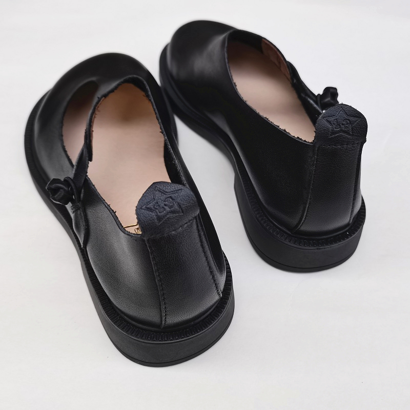 Careaymade-couro genuíno sapat - Women Shoes Black avaliação e preço