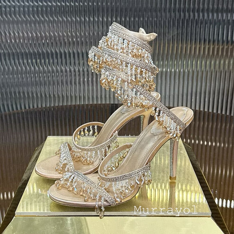 Sandálias Femininas com Tira e - Rhinestone Sandal Women avaliação e preço
