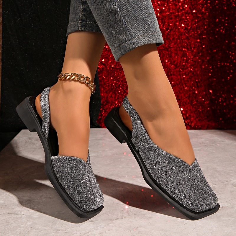 Sapatilhas Elegantes com Glitt - Loafer Flat Women avaliação e preço